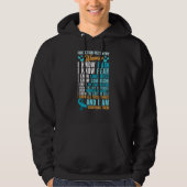 Drugs Alcohol Gokken Verslaving Herstel Krijger Hoodie (Voorkant)