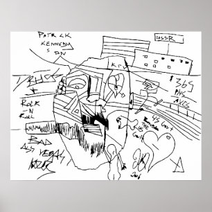 DRUGS EN ROCK N ROLL POSTER