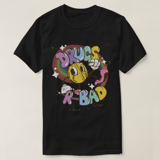 Drugs R Bad Mkay Funny Anti-Drugs Pullover Hoodie (Design voorkant)