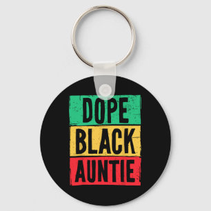 Drugs Zwart Tante Juneteenth Geschiedenis Maand MA Sleutelhanger