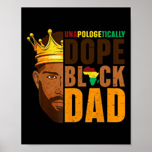 Drugs Zwarte Vader Afro-Amerikaanse Afrikaanse Vad Poster