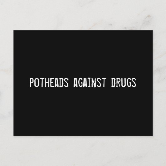 drugspact briefkaart (Voorkant)