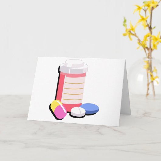 Drugsrecept Kaart (Gele Bloem)