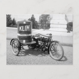 Drugstore-motorfiets Briefkaart