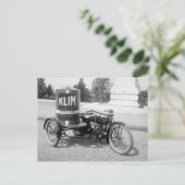 Drugstore-motorfiets Briefkaart (Staand voorkant)