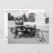 Drugstore-motorfiets Briefkaart (Voorkant / Achterkant)