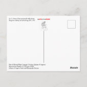 Drugstore-motorfiets Briefkaart (Achterkant)