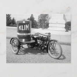 Drugstore-motorfiets Briefkaart