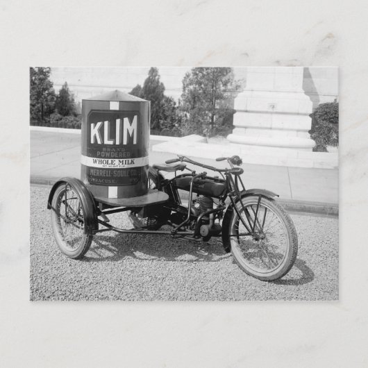 Drugstore-motorfiets Briefkaart (Voorkant)