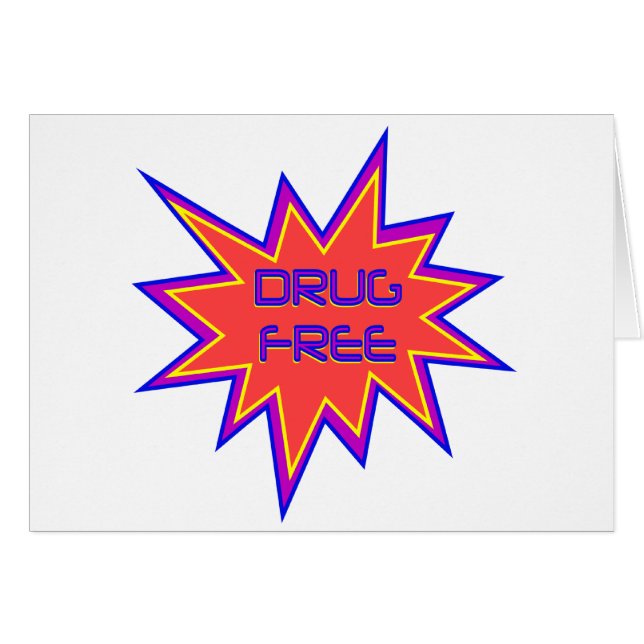 Drugsvrij (Voorkant Horizontaal)