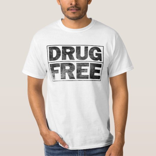 Drugsvrij T-shirt (Voorkant)