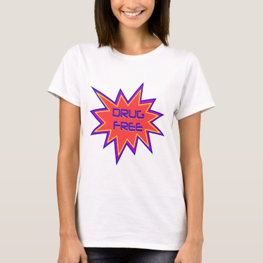 Drugsvrij T-shirt (Voorkant)