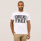 Drugsvrij! T-shirt (Voorkant volledig)