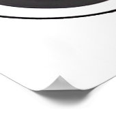 Drugsvrij voor schoolklassiek Poster (Hoek)