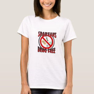drugsvrije spartners t-shirt