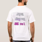 Drugvrij... T-shirt (Achterkant)