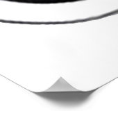 Drugvrije kleding voor scholierenwitte Poster (Hoek)