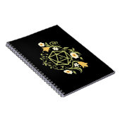 Druid D20 Planten en bloemen tablet RPG Notitieboek (Rechterzijde)