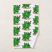 Druid Dice Design Bad Handdoek (Handdoek)
