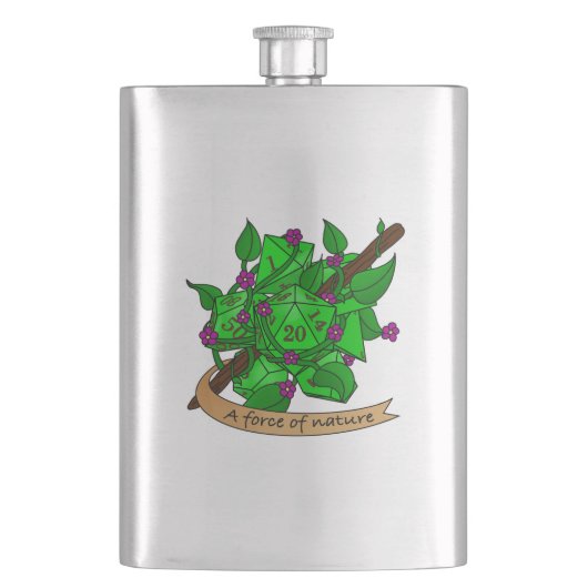 Druid Dice Design Flacon (Voorkant)