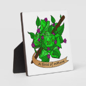 Druid Dice Design Fotoplaat (Voorkant)