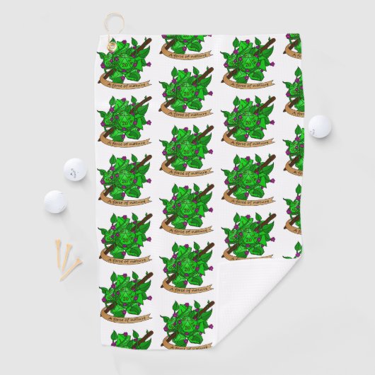 Druid Dice Design Golfhanddoek (Insitu)