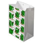 Druid Dice Design Medium Cadeauzakje (Voorkant Gekanteld)