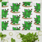 Druid Dice Design Theedoek (Gevouwen)
