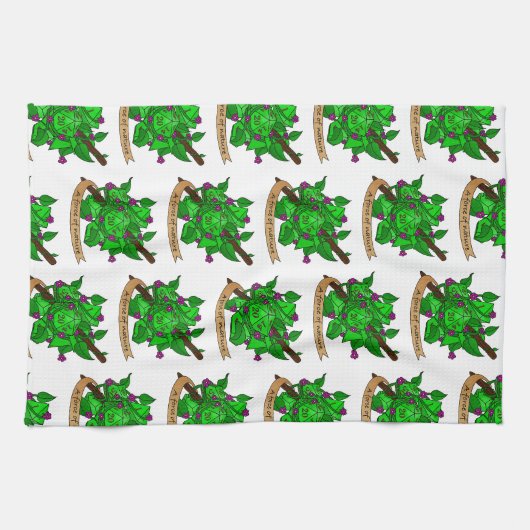Druid Dice Design Theedoek (Horizontaal)