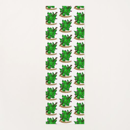 Druid Dice Design Yogamat (Voorkant)
