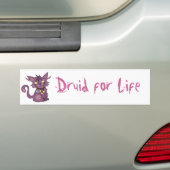 Druid for Life Bumpersticker (Op auto)