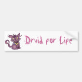 Druid for Life Bumpersticker (Voorkant)