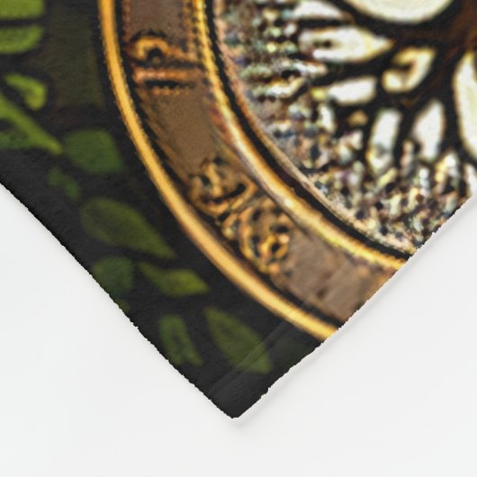 Druid Grove: De boom van het leven onthuld Gooi Fleece Deken (Hoek)