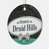 Druid Hills, Druid Hills Atlanta, Druid Hills Keramisch Ornament (Links)