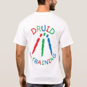 Druid in training - voor/achter t-shirt (Achterkant)