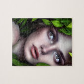Druid Natuur Goddess Woman fantasy art Legpuzzel (Horizontaal)