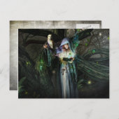 Druid Priestess Briefkaart (Voorkant / Achterkant)