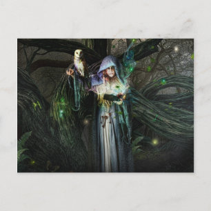 Druid Priestess Briefkaart