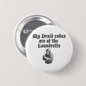 Druid Robes Ronde Button 5,7 Cm (Voorkant /achterkant)