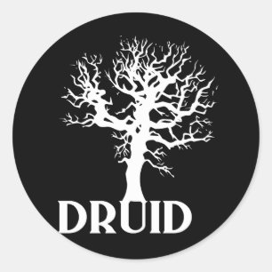 Druid Ronde Sticker