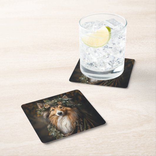 Druid Sheltie Onderzetter (Insitu)