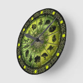 Druid Tree Calendar & Ogham klok of watch (Hoek)