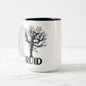 Druid Tweekleurige Koffiemok (Voorkant links)
