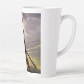 Druid Warrior Princess Fantasy Art Latte Mok (Rechts)