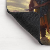 Druid Warrior Princess Fantasy Art Muismat (Hoek)