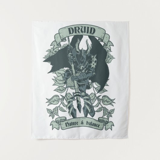 Druid Warrior Wandkleed (Voorkant)