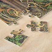 Druïde Keltische wijze priester van Natuur Legpuzzel (Zijkant)