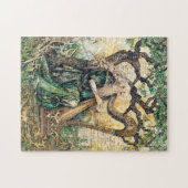 Druïde Keltische wijze priester van Natuur Legpuzzel (Horizontaal)