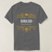 Druïde Klasse Tafeltop RPG Gaming 1 T-shirt (Design voorkant)