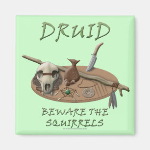 Druïde: Let op de Eekhoorns Magneet